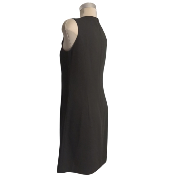 Isadora Dresses Black Sleeveless Sheath Dress Size M - Picture 11 of 16
